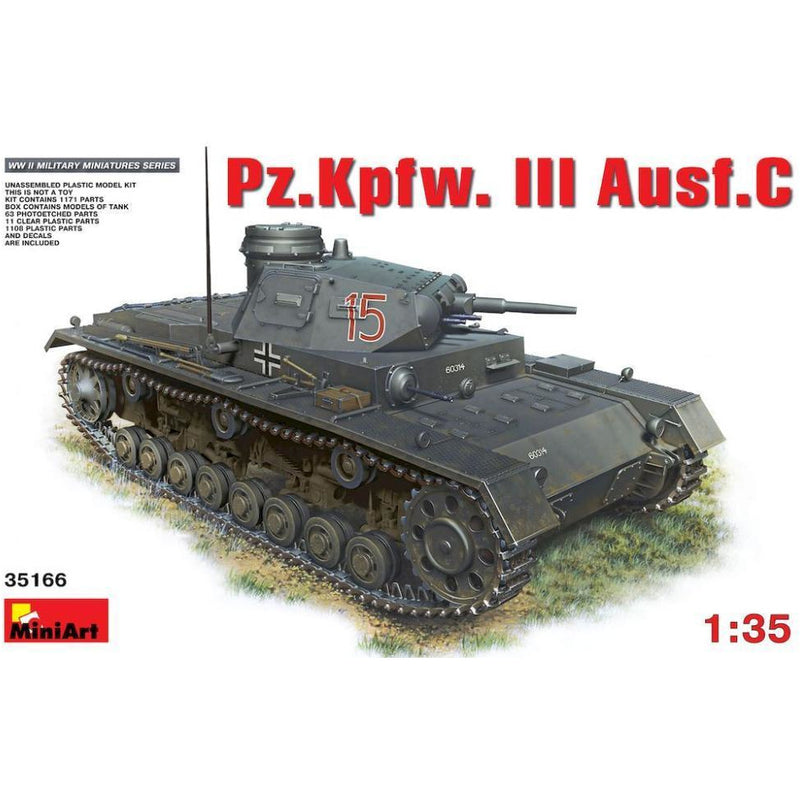 MINIART 1/35 Pz.Kpfw.3 Ausf.C