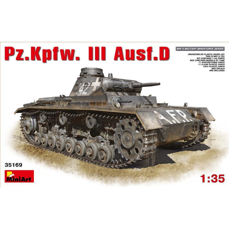 MINIART 1/35 Pz.Kpfw.3 Ausf.D