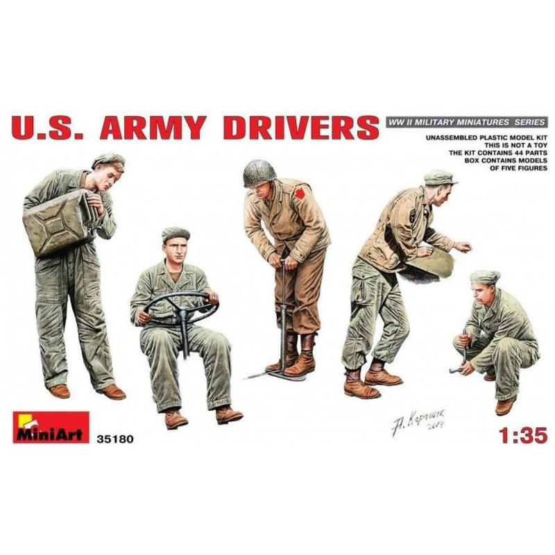 MINIART 1/35 U.S. Army Drivers