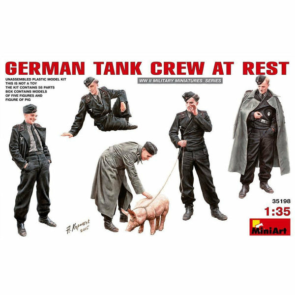MINIART 1/35 German Tank Crew at Rest