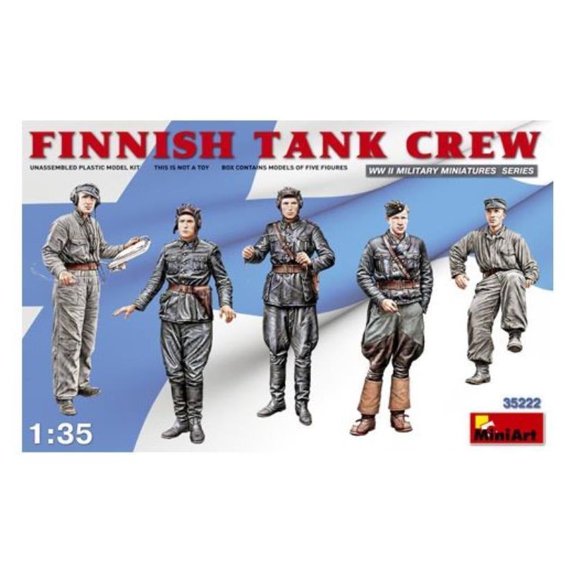 MINIART 1/35 Finnish Tank Crew