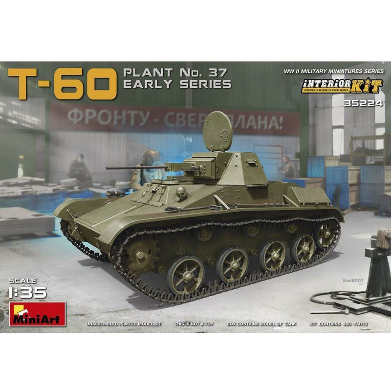 MINIART 1/35 T-60 (Plant No.37) Early Series Interior Kit