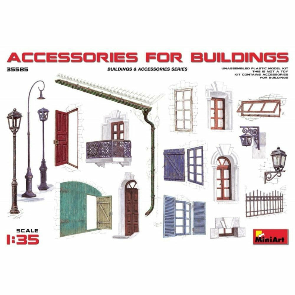 MINIART 1/35 Accessories for Buildings