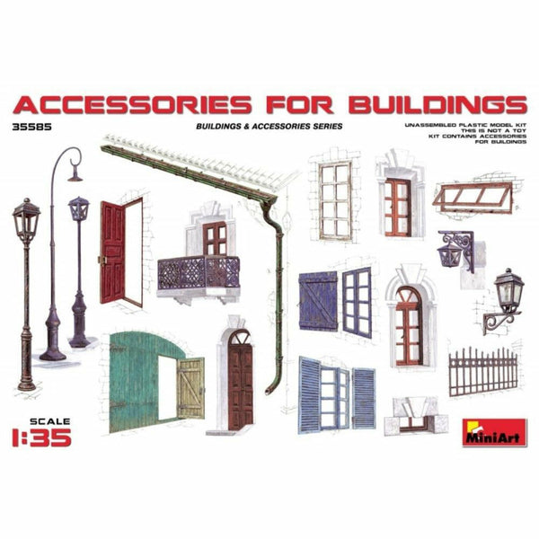 MINIART 1/35 Accessories for Buildings