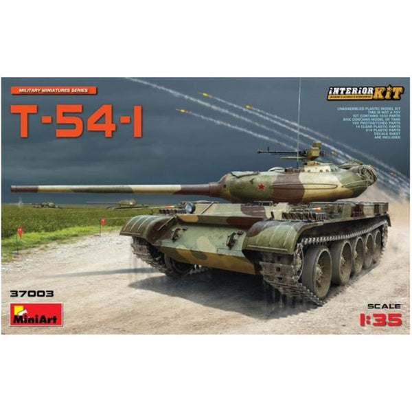 MINIART 1/35 T-54-1 Soviet Medium Tank Interior Kit