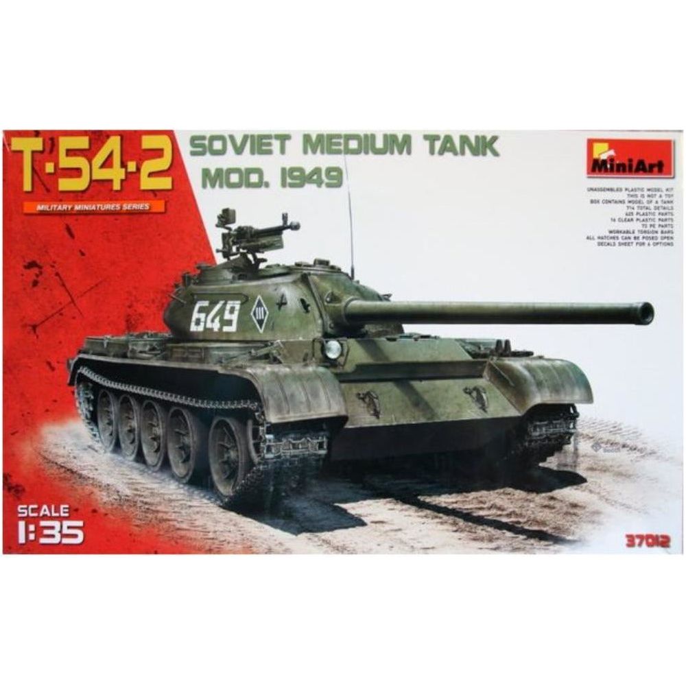 MINIART 1/35 T-54-2 Soviet Medium Tank Mod. 1949