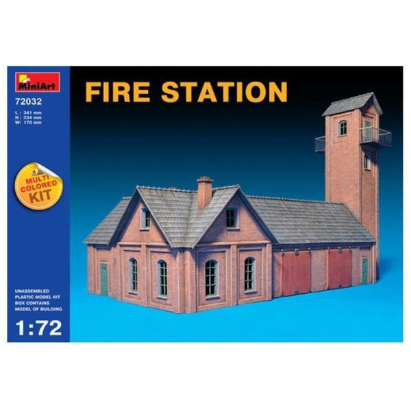 MINIART 1/72 Fire Station