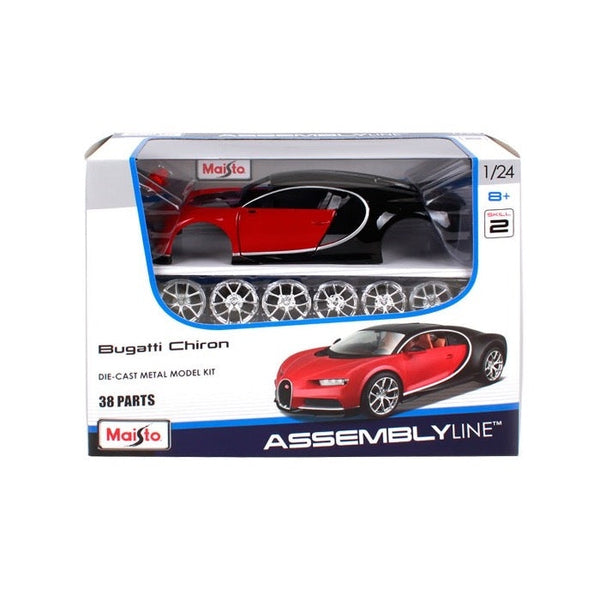 MAISTO 1/24 Assembly Line Bugatti Chiron Metal Kit