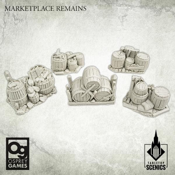 TABLETOP SCENICS Marketplace Remains (Frostgrave) (5)