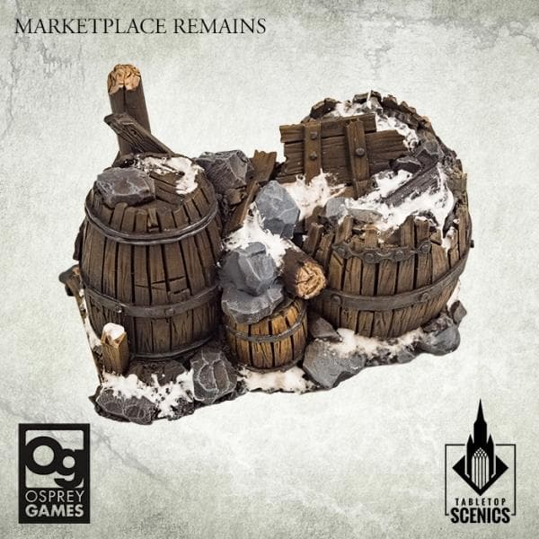 TABLETOP SCENICS Marketplace Remains (Frostgrave) (5)