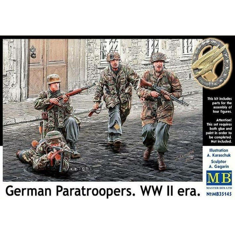 MASTER BOX 1/35 German Fallschirmjager Paratroopers