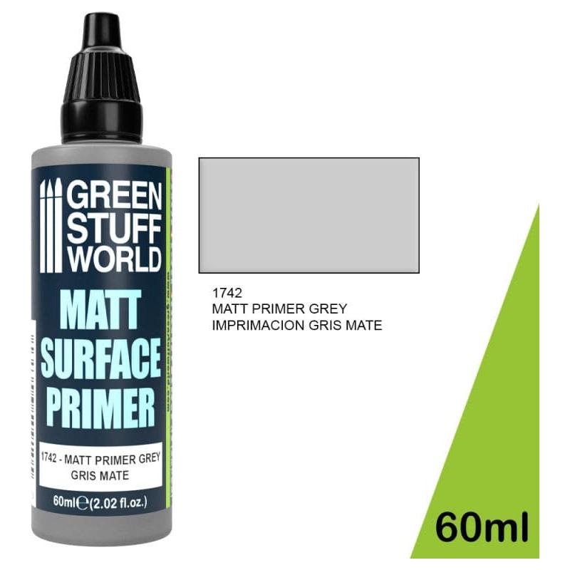 GREEN STUFF WORLD Matt Surface Primer 60ml - Grey