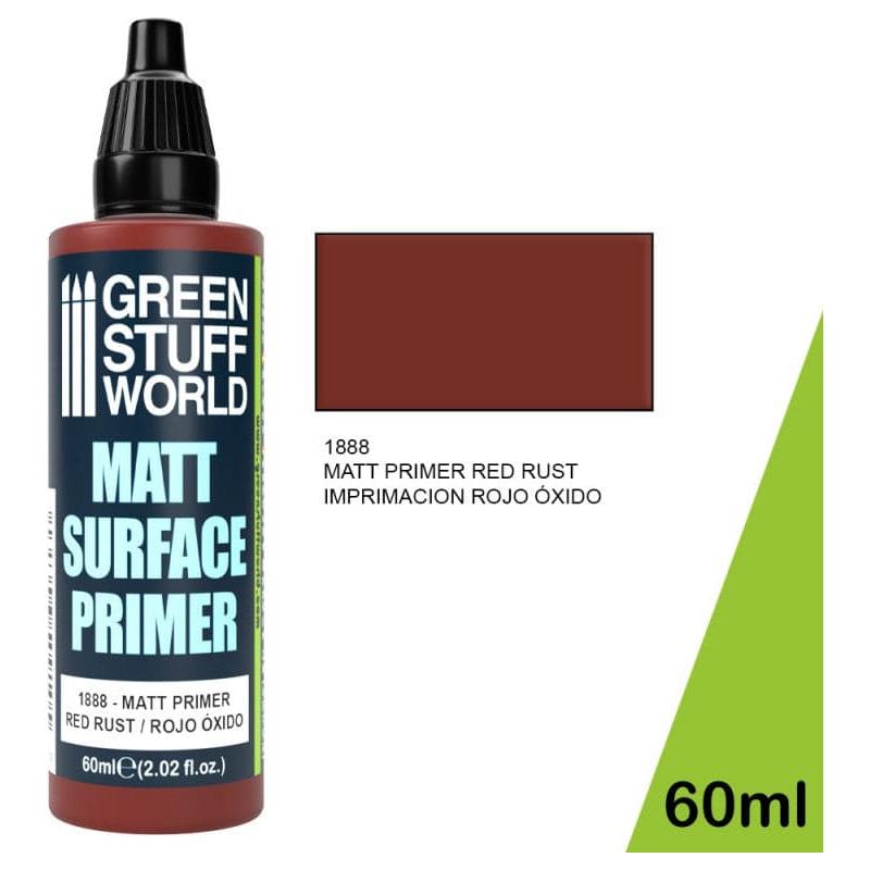 GREEN STUFF WORLD Matt Surface Primer 60ml - Red