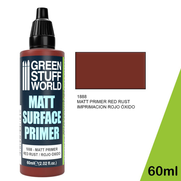 GREEN STUFF WORLD Matt Surface Primer 60ml - Red