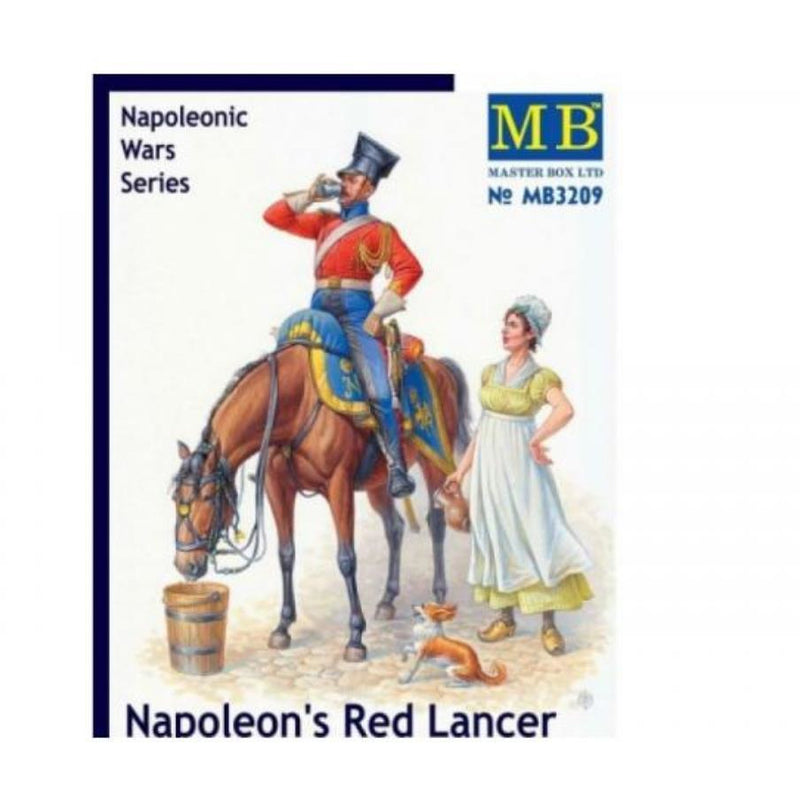 MASTER BOX 1/32 Napoleonic War: Napoleon's Red Lancers
