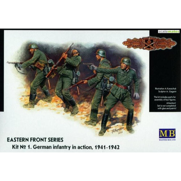 MASTER BOX 1/35 Eastern Front Kit #1 German Infantry 1942