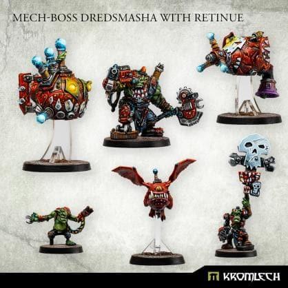 KROMLECH Mech-Boss Dredsmasha with Retinue (6)