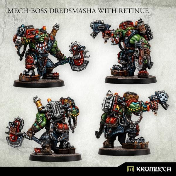 KROMLECH Mech-Boss Dredsmasha with Retinue (6)