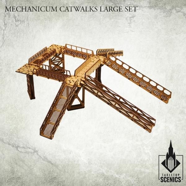 TABLETOP SCENICS Mechanicum Catwalks - Large Set