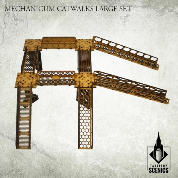 TABLETOP SCENICS Mechanicum Catwalks - Large Set