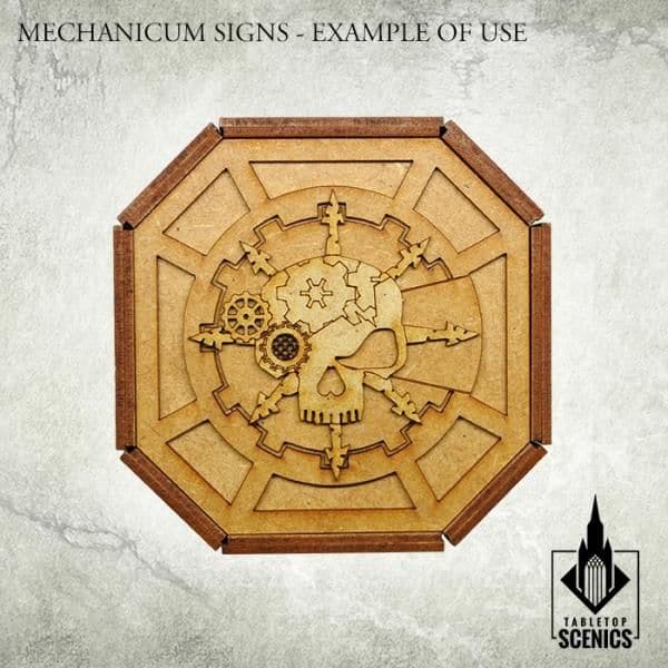 TABLETOP SCENICS Mechanicum Signs