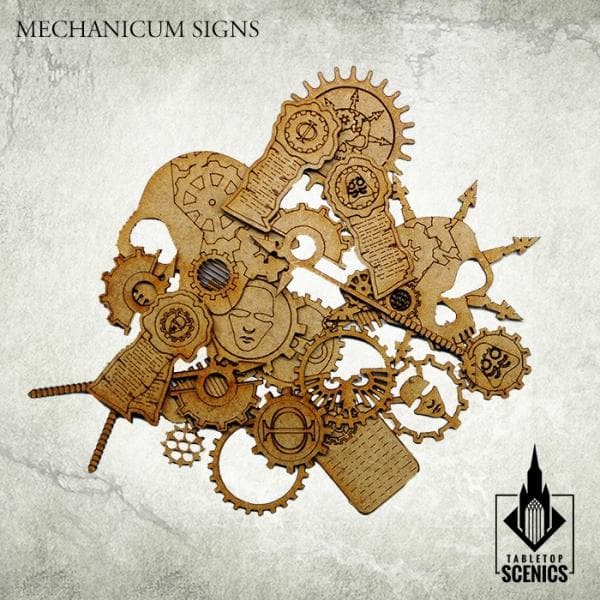 TABLETOP SCENICS Mechanicum Signs