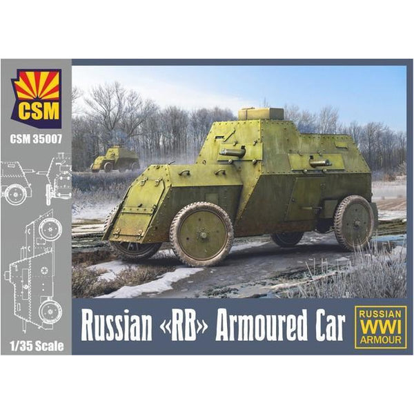 COPPER STATE MODELS 1/35 Russian "RB" Armoured Car (Russo-B
