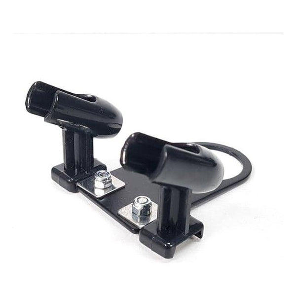 HSENG Twin Airbrush Holder - Regulator Mounted