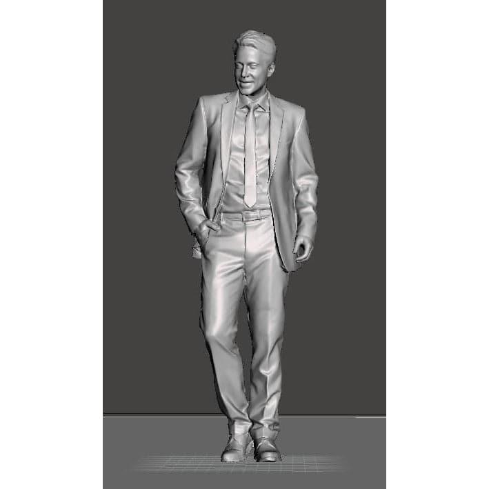 HWS 1/35 Man in Suit