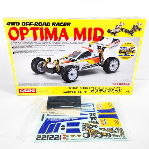 KYOSHO 1/10 Optima Mid 4WD Buggy Kit Turbo Edition