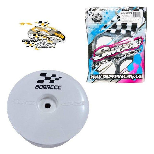SWEEP EXX-R3 Highend Compound Pre-Glued TC Rubber Tyres - Bendigo Club