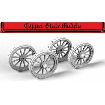 COPPER STATE MODELS Canadian Armoured Car Resin Wheels