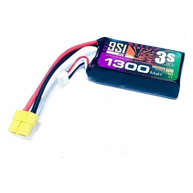 NINESTEPS 1300mAh 11.1V 30C 3 Cell LiPo Battery Soft Case XT60