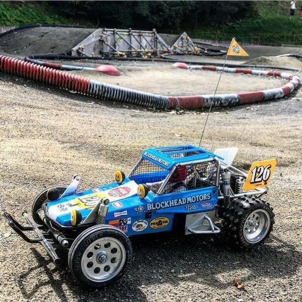 TAMIYA 1/10 Wild One Off-Roader Blockhead Motors Livery [un
