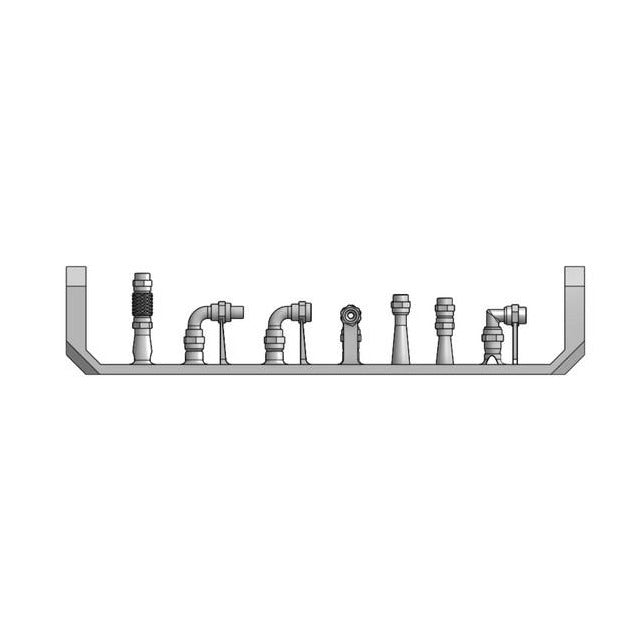 HWS Mini Pack Mixed Hydraulic Fittings (Non-Scale) Small