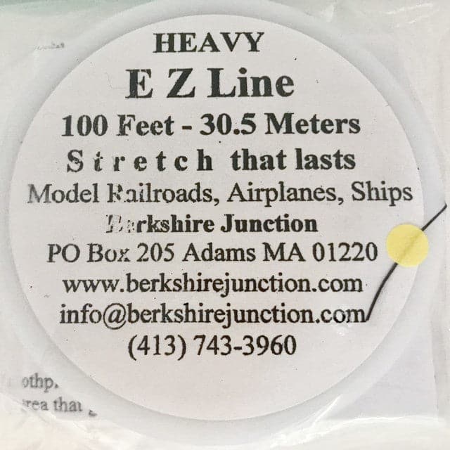 EZ LINE Elastic Polymer Green (Heavy) 30 Metres