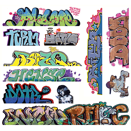 BLAIR LINE N Graffiti Decal Mega #10 (11)