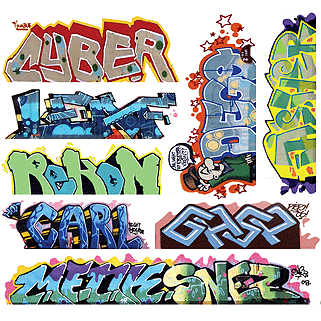 BLAIR LINE Graffiti Decal Mega #12 (8)