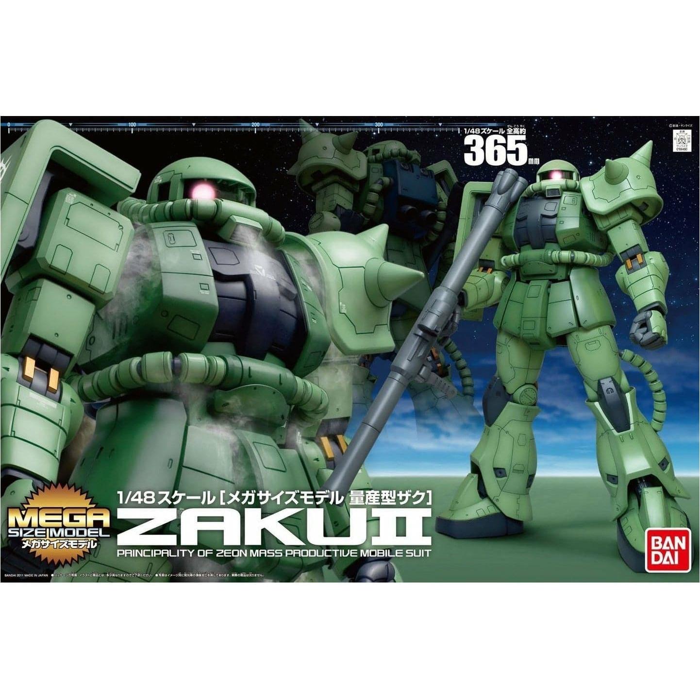 BANDAI 1/48 Zaku II Mega Size