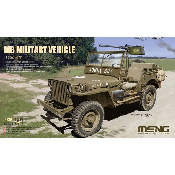 MENG 1/35 MB Military Vehicle