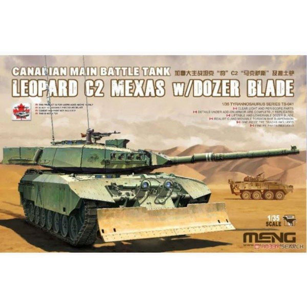 MENG 1/35 Canadian Leopard C2 Mexas w/ Dozer Blade 1/35