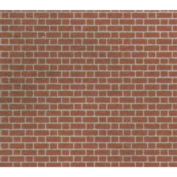 METCALFE Red Brick (8 Sheets)