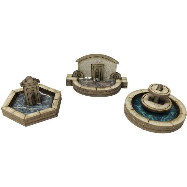 METCALFE N Stone Fountain Set