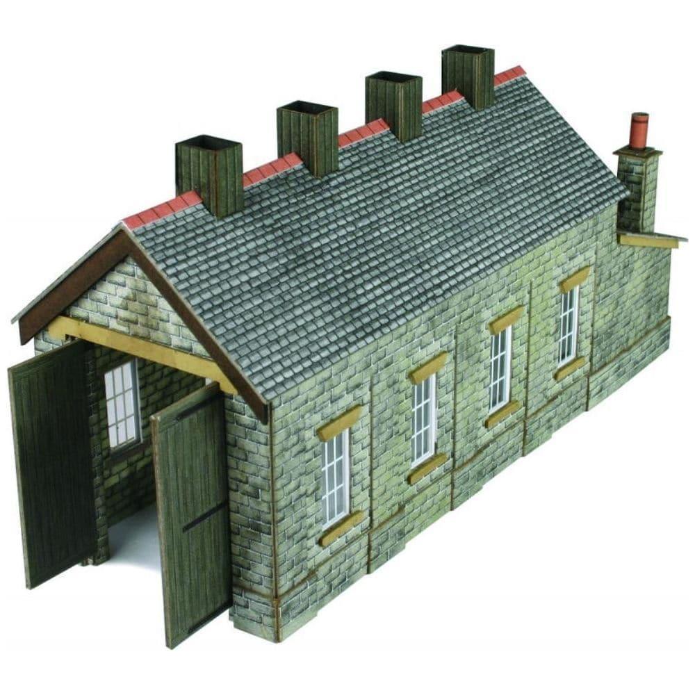 METCALFE N Single Track Engine Shed Stone