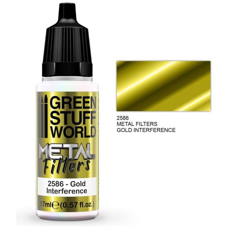 GREEN STUFF WORLD Metal Filters - Gold Interference 17ml