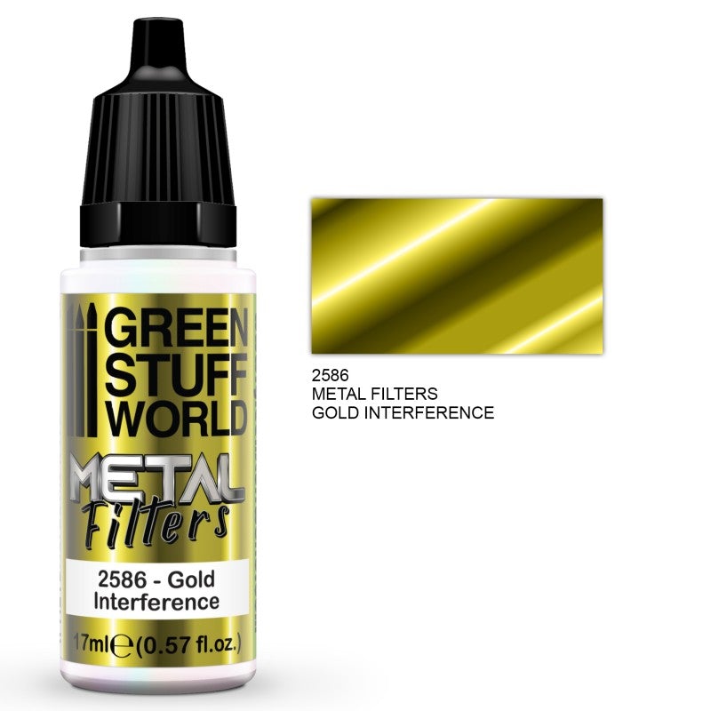 GREEN STUFF WORLD Metal Filters - Gold Interference 17ml