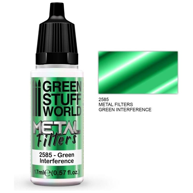 GREEN STUFF WORLD Metal Filters - Green Interference 17ml