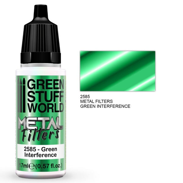 GREEN STUFF WORLD Metal Filters - Green Interference 17ml
