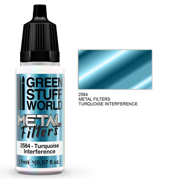 GREEN STUFF WORLD Metal Filters - Turquoise Interference 17ml