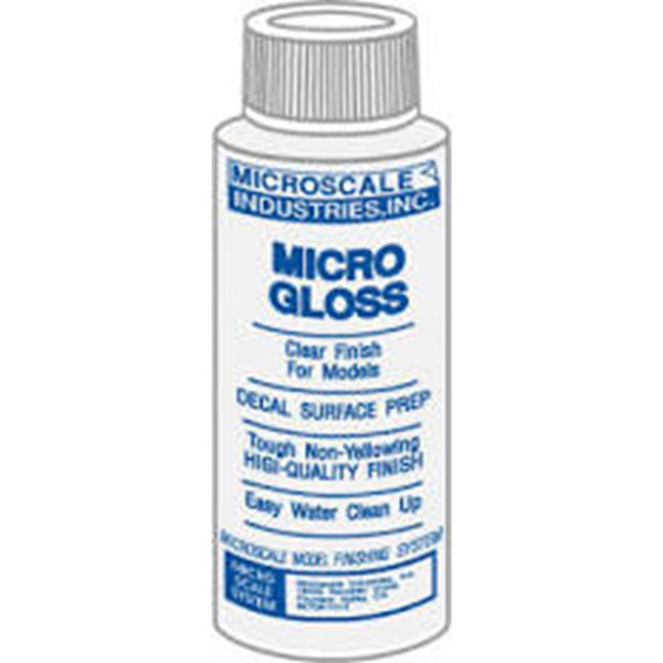 MICROSCALE Micro Coat Gloss - 1oz. Bottle (Clear Gloss Fini